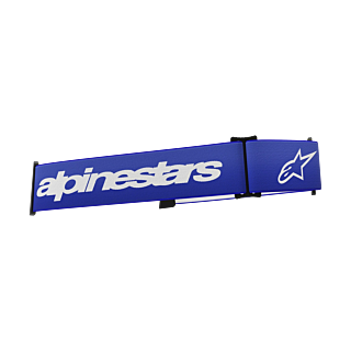 Alpinestars Crossbril Band Supertech - Blauw / Wit