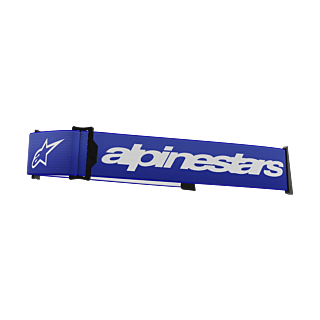 Alpinestars Crossbril Band Supertech - Blauw / Wit