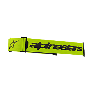 Alpinestars Crossbril Band Supertech - Fluo Geel / Zwart