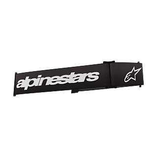 Alpinestars Crossbril Band Supertech - Zwart / Wit