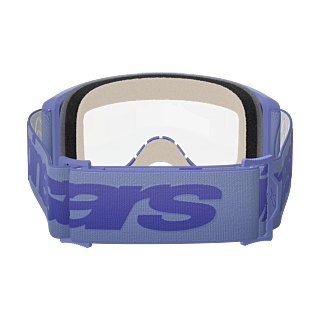 Alpinestars Crossbril Vision 5 Wordmark - Paars - Clear Lens