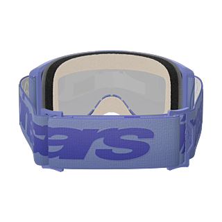 Alpinestars Crossbril Vision 5 Wordmark - Paars - Spiegel Blauw Lens