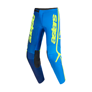 Alpinestars Crossbroek 2026 Fluid Apex - Blauw / Fluo Geel