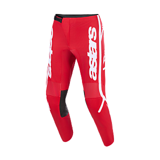 Alpinestars Crossbroek 2026 Fluid Apex - Rood / Wit