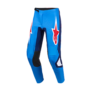 Alpinestars Crossbroek 2026 Fluid Grid - Blauw / Rood