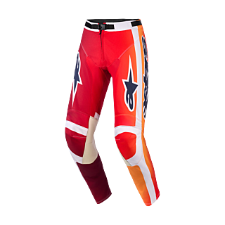 Alpinestars Crossbroek 2026 Racer Portl - Rood / Licht Grijs / Donker Grijs