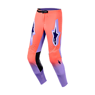 Alpinestars Crossbroek 2026 Supertech Scenz - Hot Coral / Paars