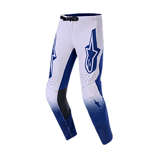 Alpinestars Crossbroek 2026 Supertech Scenz - Licht Grijs / Donker Blauw