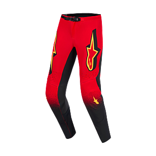 Alpinestars Crossbroek 2026 Supertech Scenz - Rood / Zwart / Geel