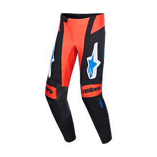 Alpinestars Crossbroek 2026 Techstar Knif - Oranje / Zwart / Ucla / Blauw