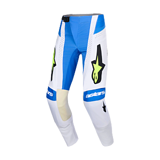 Alpinestars Crossbroek 2026 Techstar Knif - Ucla / Blauw / Zwart / Fluo Geel