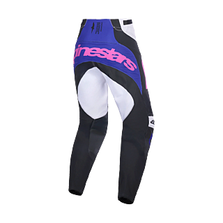 Alpinestars Crossbroek 2026 Techstar Knif - Zwart / Licht Grijs / Paars