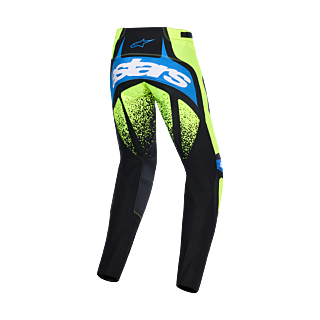 Alpinestars Crossbroek 2026 Techstar Nomur - Donker Navy / Fluo Geel / Ucla / Blauw