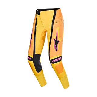 Alpinestars Crossbroek 2026 Techstar Nomur - Oranje / Geel / Roze