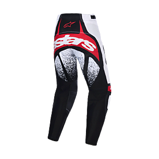 Alpinestars Crossbroek 2026 Techstar Nomur - Zwart / Wit / Rood