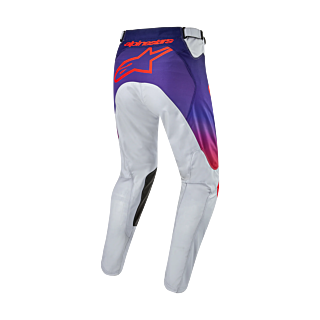 Alpinestars Crossbroek Racer Hoen - Licht Grijs / Hot Oranje / Zwart