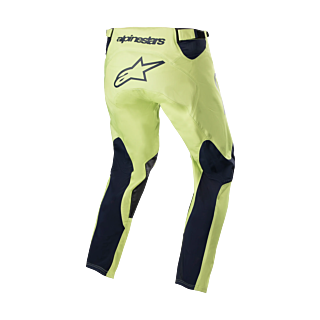 Alpinestars Crossbroek Racer Hoen - Night Navy / Fluo Groen