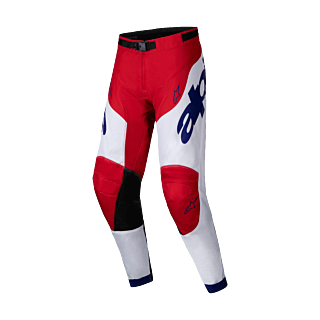 Alpinestars Crossbroek Racer Veil - Rood / Wit