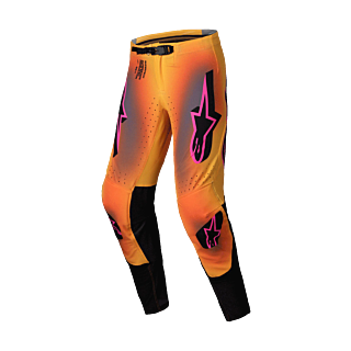 Alpinestars Crossbroek Supertech Lipan - Geel / Roze