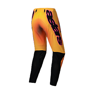 Alpinestars Crossbroek Supertech Lipan - Geel / Roze
