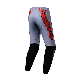 Alpinestars Crossbroek Supertech Lipan - Grijs / Fluo Oranje
