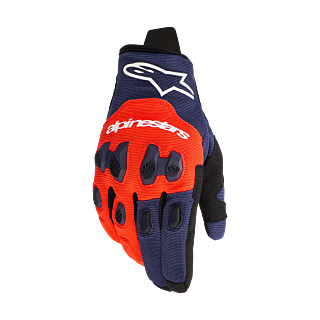 Alpinestars Crosshandschoenen 2026 Pro-Dura - Navy / Oranje / Wit