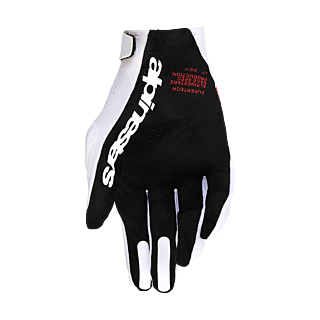 Alpinestars Crosshandschoenen 2026 Supertech - Wit / Zwart / Fire Rood