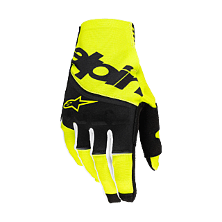 Alpinestars Crosshandschoenen 2026 Techstar - Zwart / Fluo Geel