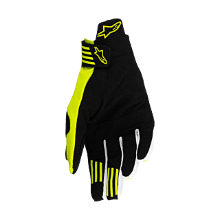 Alpinestars Crosshandschoenen 2026 Techstar - Zwart / Fluo Geel