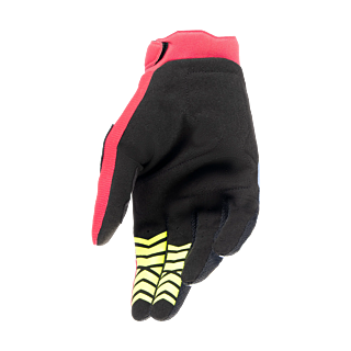 Alpinestars Crosshandschoenen Full Bore - Licht Blauw / Rood Berry / Zwart