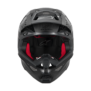 Alpinestars Crosshelm S-M10 Fame - Zwart / Carbon