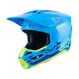 Alpinestars Crosshelm S-M3 Force - Cyan