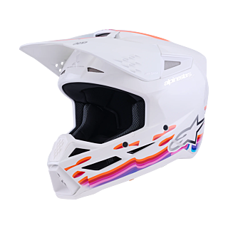 Alpinestars Crosshelm S-M3 Force - Wit