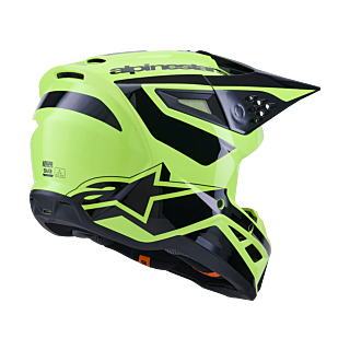 Alpinestars Crosshelm S-M3 Heat - Fluo Geel / Zwart