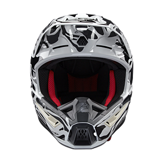 Alpinestars Crosshelm S-M5 Mineral - Glans Cool Grijs / Donker Grijs