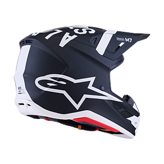 Alpinestars Crosshelm S-M7 Dasher - Zwart / Wit