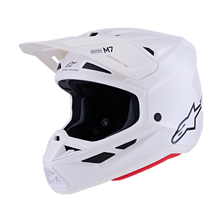 Alpinestars Crosshelm S-M7 Solid - Wit