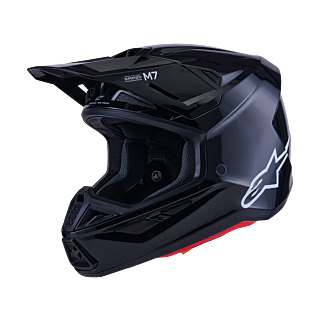 Alpinestars Crosshelm S-M7 Solid - Zwart