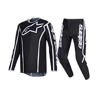 Alpinestars Crosskleding 2026 Fluid Apex - Zwart / Grijs
