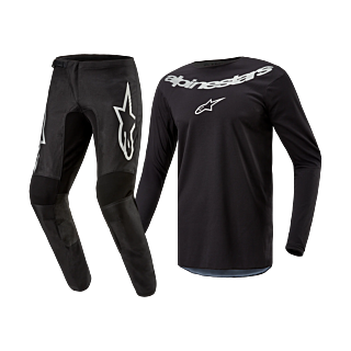 Alpinestars Crosskleding 2026 Fluid Graphite - Zwart / Zilver