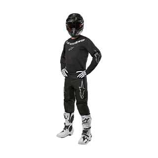 Alpinestars Crosskleding 2026 Fluid Graphite - Zwart / Zilver