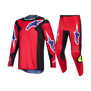 Alpinestars Crosskleding 2026 Fluid Grid - Rood / Zwart / Paars