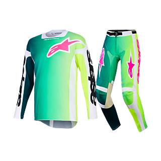 Alpinestars Crosskleding 2026 Racer Portl - Groen / Wit / Zwart