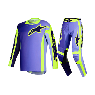 Alpinestars Crosskleding 2026 Racer Portl - Paars / Fluo Geel