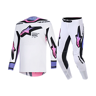 Alpinestars Crosskleding 2026 Supertech Pro Vista - Wit / Paars / Zwart