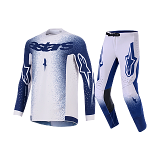 Alpinestars Crosskleding 2026 Supertech Scenz - Licht Grijs / Donker Blauw