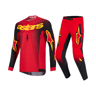 Alpinestars Crosskleding 2026 Supertech Scenz - Rood / Zwart / Geel