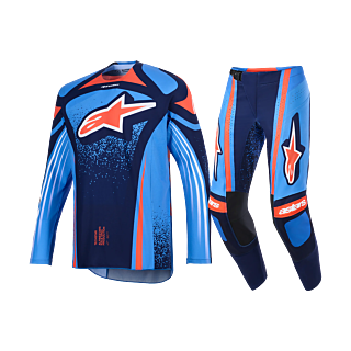 Alpinestars Crosskleding 2026 Techstar Nomur - Donker Navy / Oranje / Ucla / Blauw