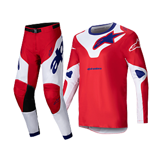 Alpinestars Crosskleding Racer Veil - Rood / Wit