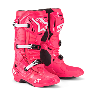 Alpinestars Crosslaarzen Tech 10 - Diva Roze / Wit